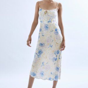 Wilfred Bellow- Pastel Char/Ultramrne Size 0- BNWT